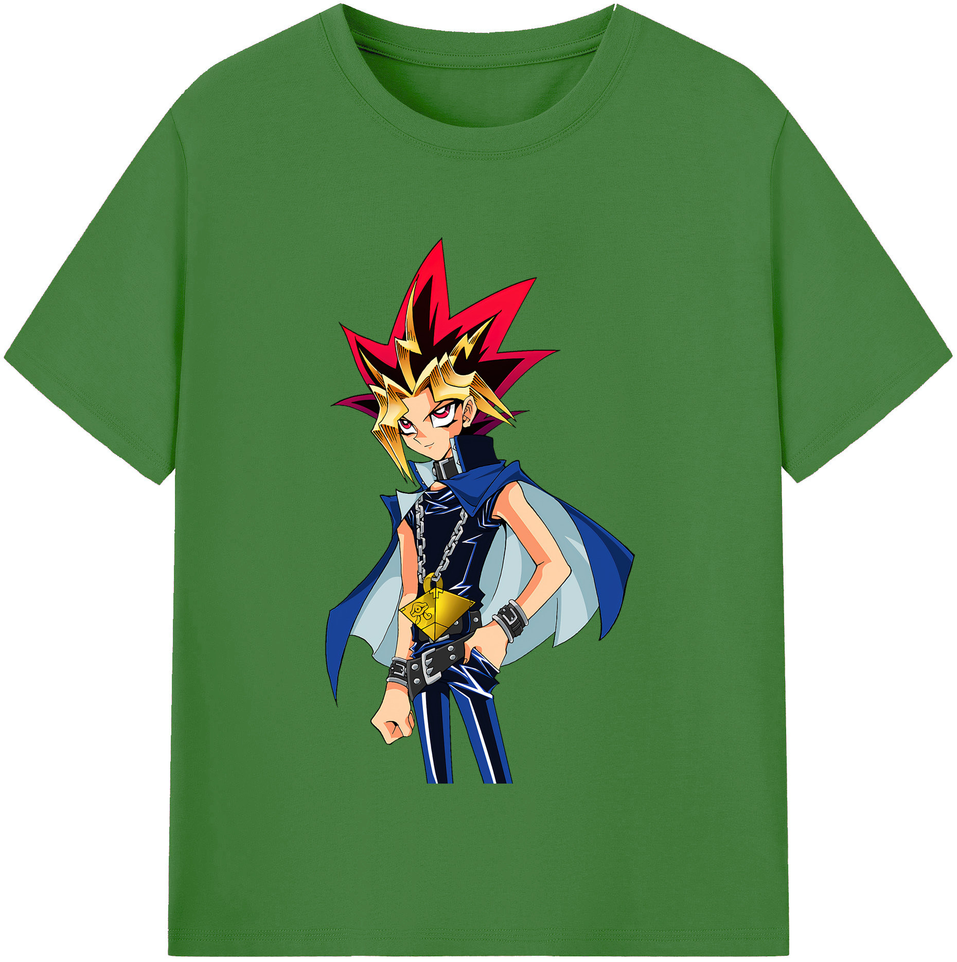 （画像用） 遊☆戯☆王 Yu-Gi-Oh! レディースカジュアルプリントTシャツ（綿100％）
